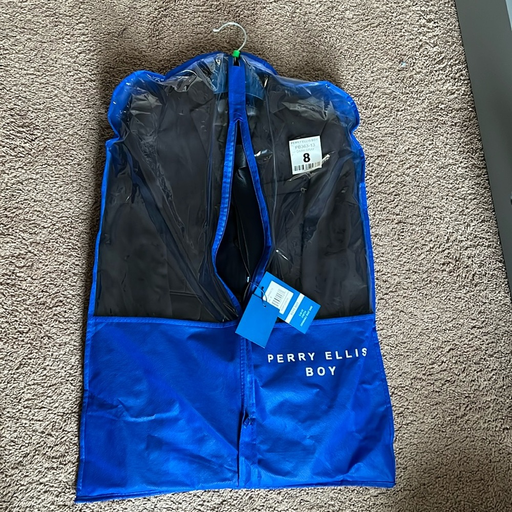 Boys Perry Ellis 3 Piece Suit